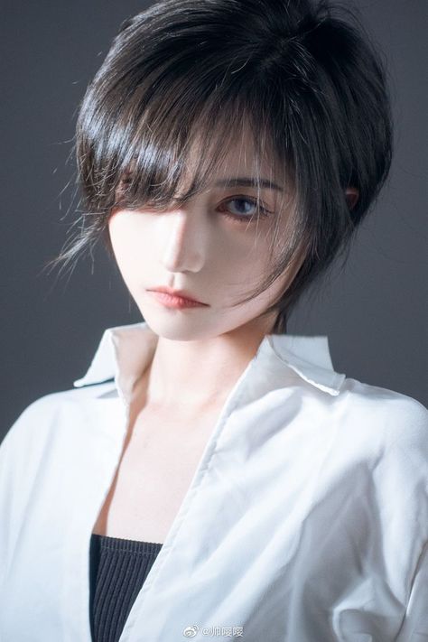 Haircut Inspired, Classic Bob Haircut, Bold Women, Pixie Bob Haircut, Mikasa Ackerman, Shot Hair Styles, Undercut Pixie, Short Pixie Haircuts, Pixie Bob