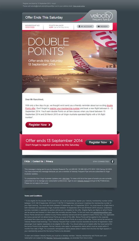 Nice to see an airline put some effort into their email design. This email is just beautiful to look at.  Good work Virgin Australia! Virgin Cruises, Lv Design, Edm Design, Virgin Australia, Newsletter Inspiration, Email Inspiration, Email Design Inspiration, Email Marketing Design, Website Ideas