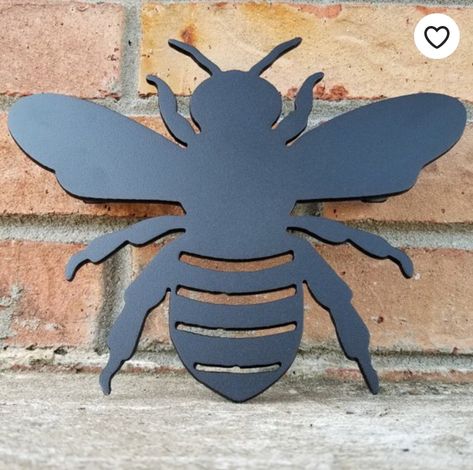 Bumble Bee Wall Art, Bee Yard, Sign Flowers, Bee Wall Art, Floating Garden, Bee Wall, Bee Garden, Bee Decor, Bee Art