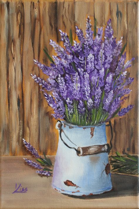 Minimal Tattoo Ideas, Lavender Art, Lavender Paint, Ear Tattoos, Acrylic Painting Flowers, Flower Painting Canvas, World Wide Web, Soyut Sanat Tabloları, Watercolor Flower Art