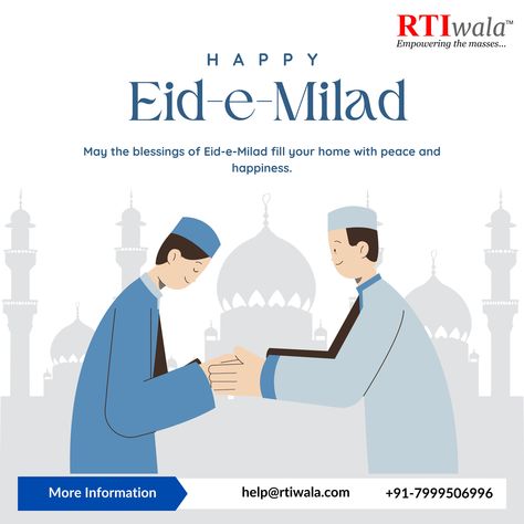 On this blessed occasion of Eid Milad-un-Nabi, let us reflect on the teachings of peace, compassion, and truth. May the light of Prophet Muhammad (PBUH) guide us toward justice & integrity in every step of life.

File online RTI through RTIwala today and access the truth that empowers you. 🌙✨

Visit RTIwala.com or call +91-7999-50-6996 to learn more.

#RTIwala #Legaltech #AskRTIwala #RwUpdates #EidMiladunNabi #ProphetMuhammad #TruthAndTransparency #RightToInformation #JusticeForAll #EidMubarak Eid E Milad, Islamic Celebrations, Eid Milad Un Nabi, Eid Milad, Milad Un Nabi, Kindness And Compassion, Instant Loans, Short Term Goals, Cash Loans