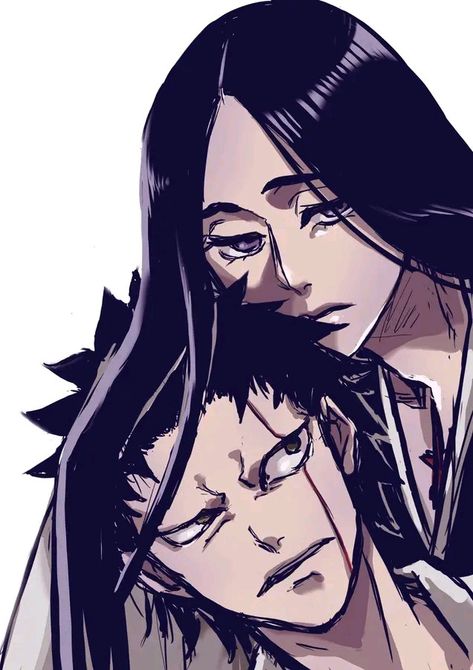 BLEACH千年血戦篇 #bleach #tybw #unohana_yachiru #mommy_unohana #zaraki #zaraki_boy Unohana × Zaraki, Kenpachi And Yachiru Matching Pfp, Kenpachi And Unohana, Female Oc Character Design Modern, Bleach Matching Icons, Bleach Unohana, Retsu Unohana, Bleach Drawing, Kenpachi Zaraki