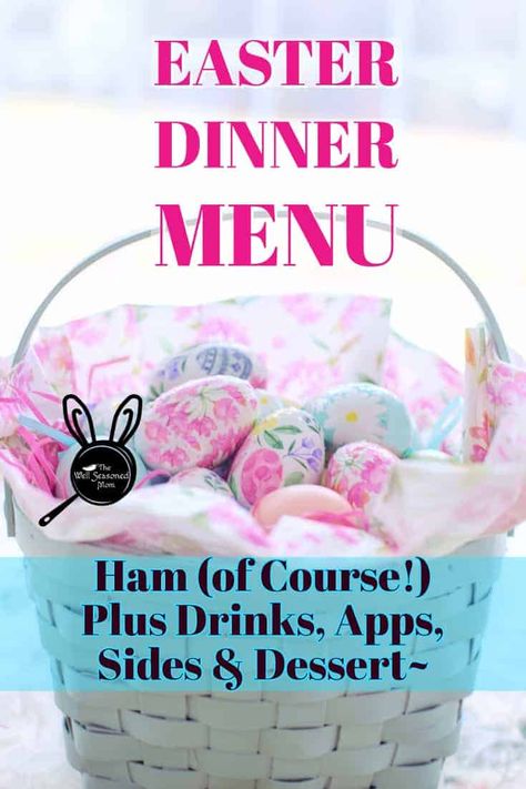 Invite family and friends today for an easy Easter Dinner using our menu, ideas and recipe links for the Hoppiest Holiday meal ever! #easterdinner #easterparty Easy Easter Dinner, Easter Dinner Menus, Easter Dishes, Easter Lunch, Easter Menu, Dinner Today, Easter Dinner Recipes, Meat Dinners, Holiday Meal