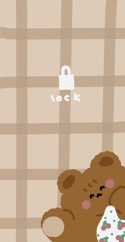 Lined Art, Art Prints Modern, Aesthetic Prints, Arte Doodle, Teddy Bear Wallpaper, Cocoppa Wallpaper, Images Kawaii, Iphone Wallpaper Kawaii, Cute Desktop Wallpaper