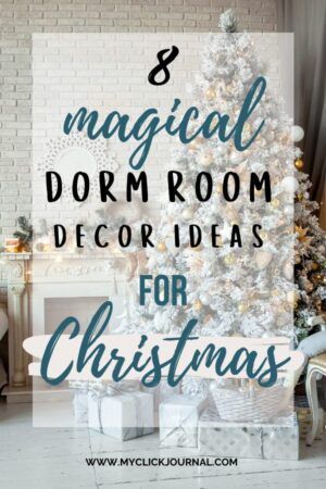 Room Ideas For Christmas, Dorm Room Christmas Decorations, Christmas Dorm Decorations, Dorm Room Decoration Ideas, Single Dorm Room, Decoration Ideas For Christmas, Christmas Dorm, Dorm Room Themes, Decor Ideas For Christmas