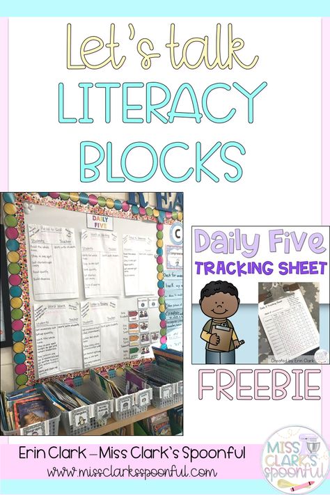 As far as I'm concerned, there is no "right" way to structure a literacy block. Literacy Centers, Guided Reading, Daily 5... there are so many resources and formats to choose from! Depending on how your schedule works, it can be super tricky to fit it all in. Sometimes, I find that it works best to take a little bit from each style and make your literacy block your own. Literacy Block Schedule 3rd Grade, Literacy Block Schedule 1st Grade, Grade 5 Literacy Centers, Reading Block Schedule, Daily 5 Schedule, Literacy Block Schedule, Literacy Centers First Grade, Literacy Centers Preschool, First Grade Literacy Centers