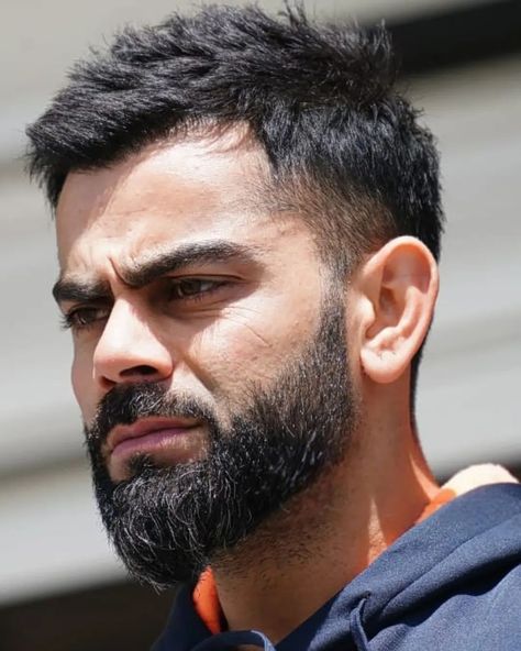 Ms Dhoni Movie, Virat Kohli Beard, Beard Haircut, Gents Hair Style, New Photos Hd, Cute Images For Dp, Beard Styles For Men, Motivational Picture Quotes, Mens Haircuts Fade