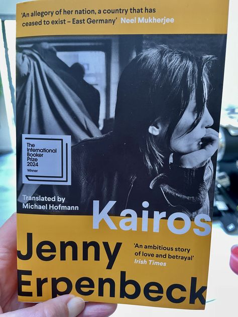 Kairos, Jenny Erpenbeck Kairos Book, East Germany, Germany, Reading, Books