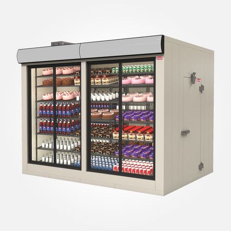 Glass Door Display Chiller Room Glass Door, Door Display, Door Displays, Cold Room, Pastry Cake, Storage Room, Fruits Vegetables, Glass Door, Chocolates