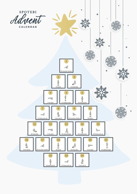 Advent Calendar Challenge Cracked Corners Of Mouth, Angular Cheilitis, Calendar Challenge, Challenge Calendar, Early Head Start, Christmas Workout, Calf Exercises, Chest Exercises, Workout Challenges