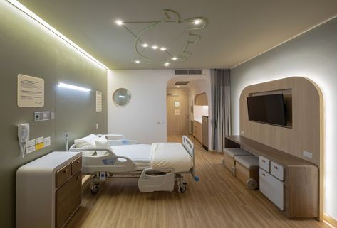 Ward Room, Healthcare Interior Design, Children Health, Hospital Architecture, Children Hospital, Hospital Interior, Vip Room, Hospital Room, Private Hospitals