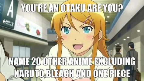 Simply put it is someone who is a fan of anime, manga, video games and technology. Otaku Test, Shin Sekai Yori, Haiyore Nyaruko San, Chin Chan, Durarara!!, Saiunkoku Monogatari, Baka To Test, Majin Tantei Nougami Neuro, Dance With Devils