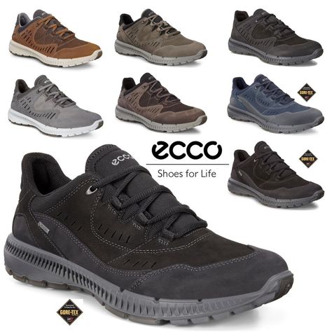 Ecco Shoes Mens, Mens Trail Running Shoes, Ecco Shoes, Sneakers For Men, Trail Shoes, Sneakers Men Fashion, Nubuck Leather, Mountaineering, Vans Old Skool Sneaker