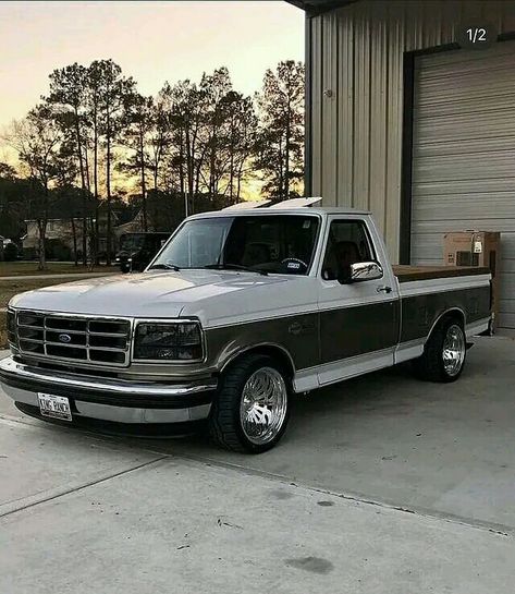 1994 Ford F150, Fords 150, Ford 150, Obs Ford, Ford Trucks F150, Old Ford Trucks, Classic Ford Trucks, Truck Yeah, Low Riders