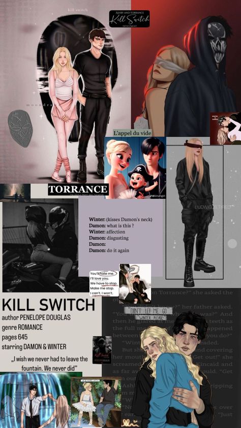 Damon Torrance and Winter Ashby - Kill Switch #killswitch #damontorrance Damon Torrance And Winter Ashby, Damon Torrance, Winter Ashby, Devil's Night Penelope Douglas, Motorcycle Guy, Nerd Problems, Night Book, Dark Romance Books, Kill Switch