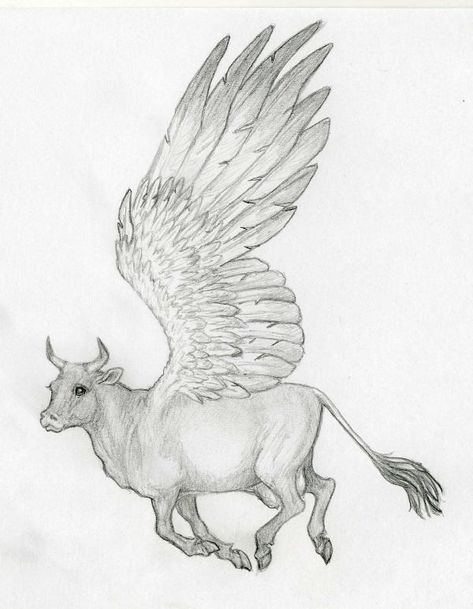 Flying Cow Drawing, Flying Cow Tattoo, Cow With Wings Tattoo, Cow With Wings, Vegan Logo, Cow Tattoo, Art Random, Cow Drawing, Pig Pictures