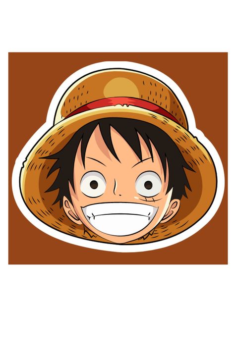 Luffy One Piece Printables Luffy Cake Topper Printable, One Piece Cupcake Topper Printable, One Piece Topper Printable, One Piece Cake Topper Printable, Apple Tag, Soccer Silhouette, One Piece Birthdays, Cake Topper Printable, Cupcake Toppers Printable