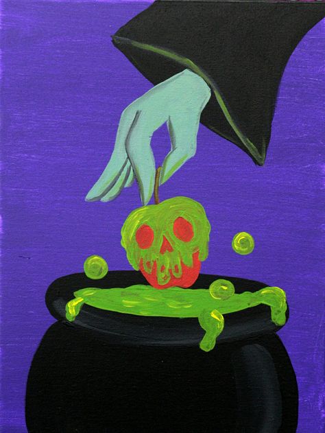 Halloween Painting Aesthetic, Easy Halloween Paintings For Kids, Easy Witchy Paintings, Paintings Halloween, Halloween Art Drawing, Art Print Quotes, Ghost Artwork, Halloween Chalkboard Art, Drawing Art Supplies