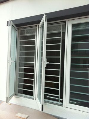 Pros And Cons On Using Aluminium Window Grill #windowgrill #renovation #window Window Grill Design Indian Style, Aluminium Windows With Grill, Upvc Windows Grill Design, Aluminium Windows Design, Upvc Windows Design, Grill Design Modern, Indian Window Design, Grills Design, Wooden Window Design