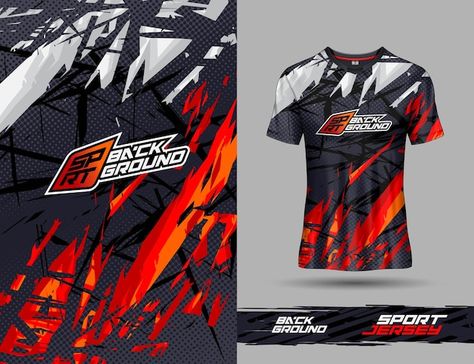 Racing Jersey, Sport Shirt Design, Jersey Outfit, Grunge Textures, Texture Background, Sport Shirt, Sport Football, Jersey Design, Kraken