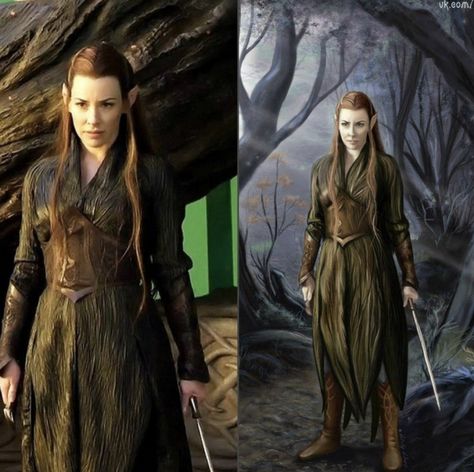 Kili And Tauriel, Hobbit Movie, Dream Costume, Tolkien Elves, Dress Corset, Tauriel, Taffeta Fabric, Elf Costume, Costume Cosplay