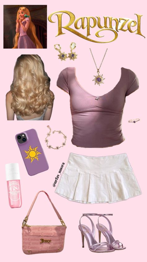 #outfit #outfitinspo #disney #rapunzel #rapunzeloutfit #disneyoutfit Rapunzel Outfit, Disney Inspired Outfits, Disney Rapunzel, Disney Outfits, Disney Inspired, Cute Fits, Rapunzel, Outfit Inspirations, Couture