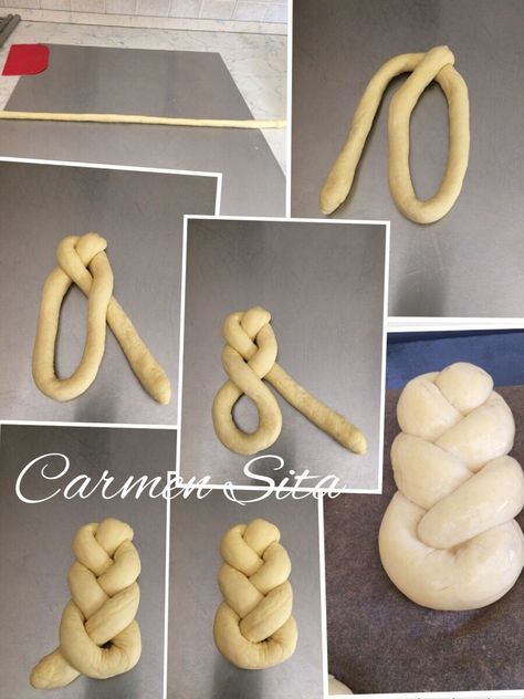 Kuih Lapis, Braided Bread, Cooking Bread, Bread Shaping, Bread Art, Challah Bread, Bread Bun, Dessert Bread, Bread Recipes Homemade