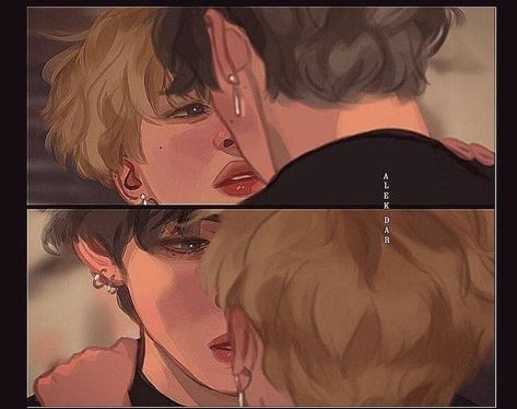 vmin fanart Yoonmin Fanart, Bts Vmin, Jimin Fanart, Vkook Fanart, Kpop Drawings, Bts Drawings, Jungkook Abs, Bts Fans, Krabi