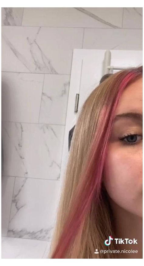 How To Make Your Own Hair Dye, How To Dye My Hair At Home, What To Dye My Hair, Home Hair Dye Ideas, How To Colour Hair At Home, At Home Hair Dye Ideas, Colouring Hair At Home, How To Dye Your Hair At Home, Pink Hair Underneath Blonde