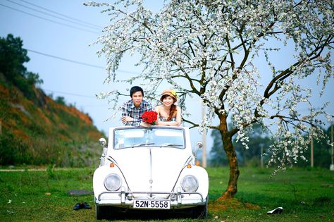 Beetle Wedding Car, Bridal Styled Shoot, Classic Photography, Love Wallpapers Romantic, Ombre Fashion, Photography Workshops, Vw Beetle, Wedding Album, Vw Beetles