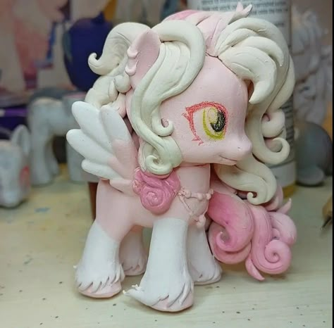 Mlp Clay Figures, Mlp Customs, Mlp Custom Ponies, Custom Mlp Figures, Mlp Crafts, Mlp Custom, Mlp Toys, My Little Pony Toys, My Little Pony Figures