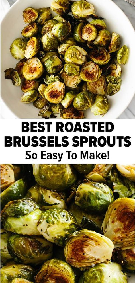 Garlic Oven, Roasted Brussels Sprouts Recipe, Brussel Sprout Recipes Roasted, Keto Chaffles, Sprouts Recipe, Healthy Side Dish, Roasted Brussel, Roasted Brussels Sprouts, Brussels Sprouts Recipe