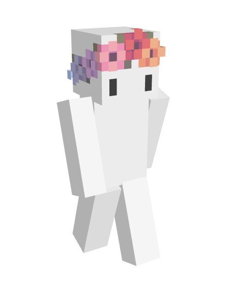 Minecraft Skin Flower Crown, Dr Ideas, Dream Setup, Mc Skins, Streamer Dr, Skin Minecraft, Minecraft City, Minecraft Construction, Minecraft Skin