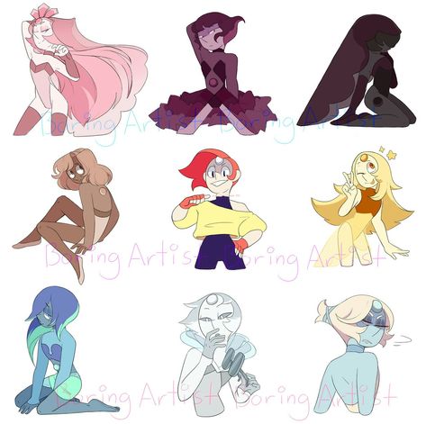 Pérolas Pearl Oc, Steven Universe Fan Fusions, Perla Steven Universe, Steven Universe Diamond, Steven Universe Oc, Pink Diamond Steven Universe, Pearl Steven Universe, Steven Universe Au, Steven Universe Drawing