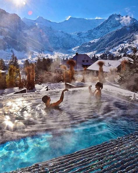 The Cambrian Hotel Ski Resort and Spa, Switzerland. Adelboden, Luxury Travel Destinations, Success Coach, Resort And Spa, Switzerland Travel, Destination Voyage, Beautiful Hotels, Travel Inspo, Luxury Resort