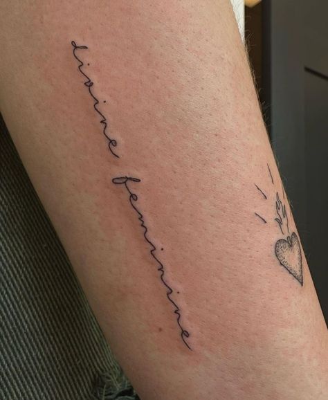 Divine Feminine Tattoo, Feminine Back Tattoos, Small Girly Tattoos, Feminine Tattoo, E Tattoo, Spine Tattoo, Girly Tattoos, Subtle Tattoos, Feminine Tattoos