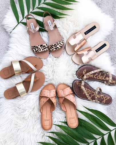 All my favorite sandals for the summer!! #summerstyle #sandals #stevemadden #summerstyle #shoes Sandals Wallpaper, Summer Shoes Photography, Sandal Photography, Summer Shoe Photography, Sandals Photography Ideas, H&m Sandals For Summer Vacation, Bridal Flat Sandals, Flat Lay Photography Fashion, Shoes Editorial