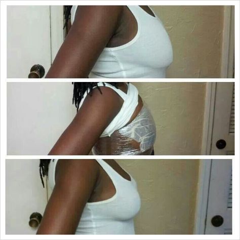 Wrapping the girls Diy Body Wrap, It Works Body Wraps, It Works Wraps, Natural Skin Tightening, Aloe Vera Skin Care, Tighten Loose Skin, Diy Beauty Treatments, It Works Products, Crazy Wrap Thing