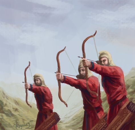 Persian archers by Patrick Wheeler Armenian Military, Greco Persian Wars, Persian Warrior, Cyrus The Great, Ancient World History, Iran Culture, Ancient Persia, Persian Empire, Ancient Warfare