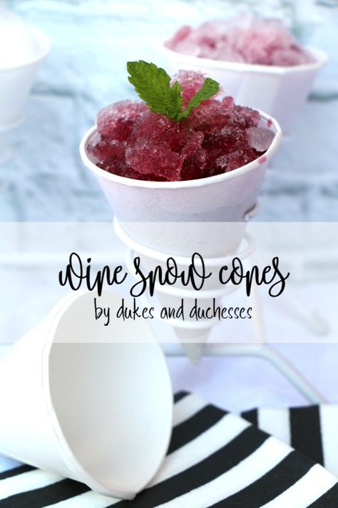 Serve delicious wine snow cones at your next party or girl's night in! They'll add a fun twist to summer entertaining! Shaved Ice Recipe, Snow Cones Recipes, Tailgate Treats, How To Make Wine, Breakfast Casserole With Bread, Ice Wine, Snow Cone, Charcuterie Recipes, Bread Appetizers