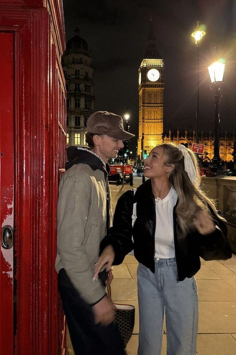 doesn’t matter where I’m at or where I’m going if it’s with him it’s better ♥ Delaney Childs, London Couple, Aesthetic Vogue, Couple Pic, With Boyfriend, My Kind Of Love, Bf Material, Big Guy, Influencers Fashion