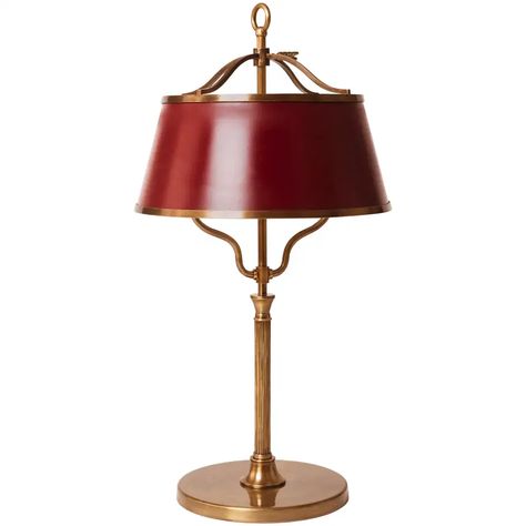 For Sale on 1stDibs - Brass table lamp with painted brass shade. This lamp is what we call eclectic historical, combining Egyptian, Roman, English and neo classical elements. British Colonial House, Art Deco Lights, French Lamp, Fashion Presentation, Art Deco Floor Lamp, Mexican Table, Vintage Table Lamps, Art Deco Table Lamp, French Table Lamp