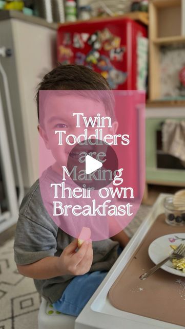 Aziza | The twins started serving their own breakfast at 2yo on Instagram: "Stocking the twins’ mini fridge with healthy snacks isn’t always easy, but seeing their independence and healthy habits grow makes it all worth it. 
.
.
.
.
.
.
.
.
.
.
. #kids#toddlers#twins#twintoddlers#montessoriathome#minifridge#Montessori#accessiblefood#foodfortoddlers#meals#breakfast#twinbrothers#reels#fyp#foryou#viral#lunch#toddlermeals#twinparents#twinmom#twindad#lifestyle#tips#hacks#blw#formula#solids#sleep#explore" Twin Toddlers, Parenting 101, Twin Mom, Mini Fridge, Healthy Habits, Kids Education, Healthy Snacks, Parenting, Snacks