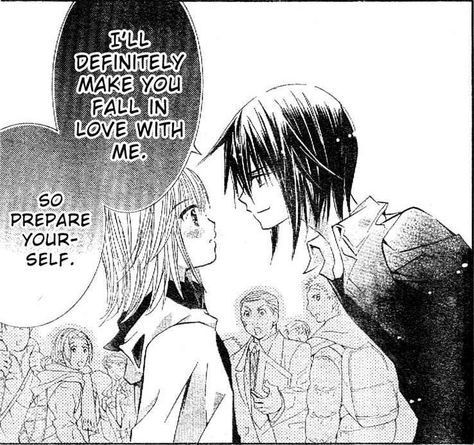 Shugo Chara - Amu & Ikuto *OhMySWOON!!* IKUTO!! Have mercy on my fangirl kokoro here! <3<3<3 KYAAAAA!!! Ikuto Tsukiyomi, Sakura Anime, Anime Rules, Manga Wall, Manga Story, And So It Begins, Kaichou Wa Maid Sama, Manga Couple, Maid Sama