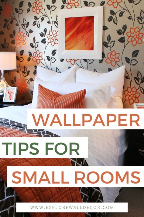 How to Make a Room Look Bigger With Wallpaper - Explore Wall Decor Make A Room Look Bigger, Room Look Bigger, Forest Mural, Make A Room, Dining Room Wallpaper, Wallpaper Inspiration, Office Wallpaper, Diy Accent Wall, Desktop Background Pictures