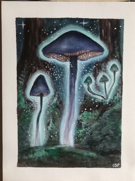 fairycore fairygrunge cottagecore fairy fairypainting youngartist tiktokartist dreamcore dreamaesthetic Dreamcore Painting, Moon Oil Pastel, Fairycore Painting, Oil Pastel Aesthetic, Pastel Art Ideas, Oil Flowers, Fairy Mushrooms, Moon Oil, Mushroom Moon