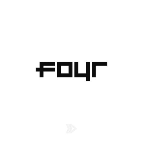 Four — — — — — — — — — #four #number #logo #logos #brand #branding #icon #dribbble #typography #art #design #inkscape #4 #ID09 4 Logo Number, 4 Number Logo, 4 Logo Design Number, Number 4 Logo Design, Number Logo Typography, 4 Letter Logo, Number 4 Logo, 90s Branding, 4 Logo Design