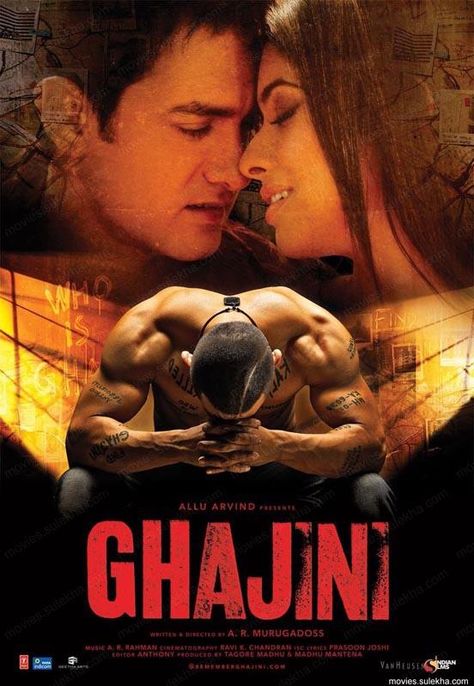 Ghajini starring Aamir Khan & Asin Ghajini Movie, Hindi Old Songs, Foreign Film, Aamir Khan, Love Film, Cinema Movies, Bollywood Movie, Indian Movies, Bollywood Songs