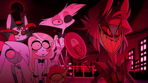 Calling All The Monsters, Hotel Trivago, H Hotel, Alastor Hazbin Hotel, Vivziepop Hazbin Hotel, Hotel Art, Computer Wallpaper, Wallpaper Pc, Izuku Midoriya