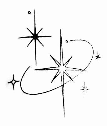 Stars And Space Tattoo, Single Star Tattoo, Types Of Stars Drawing, Stars Aesthetic Drawing, Sparkle Doodles, Fairy Symbols, Star Drawing Simple, Spark Drawing, Twinkle Tattoo Stars